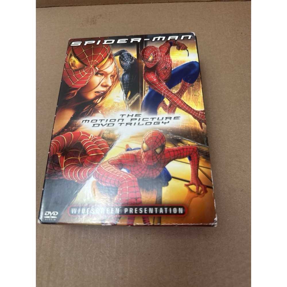 Spider-Man The Motion Picture DVD Trilogy Box Set⁠
